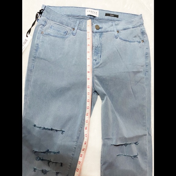 NWT Parker Smith Skinny, Cropped Straight Jeans - Picture 3 of 7